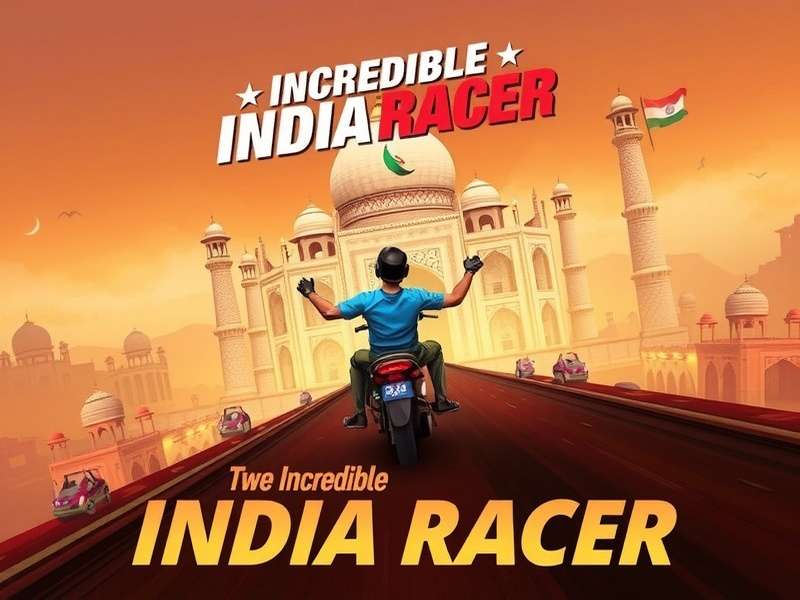 Incredible India Racer Taj Mahal Track Gameplay